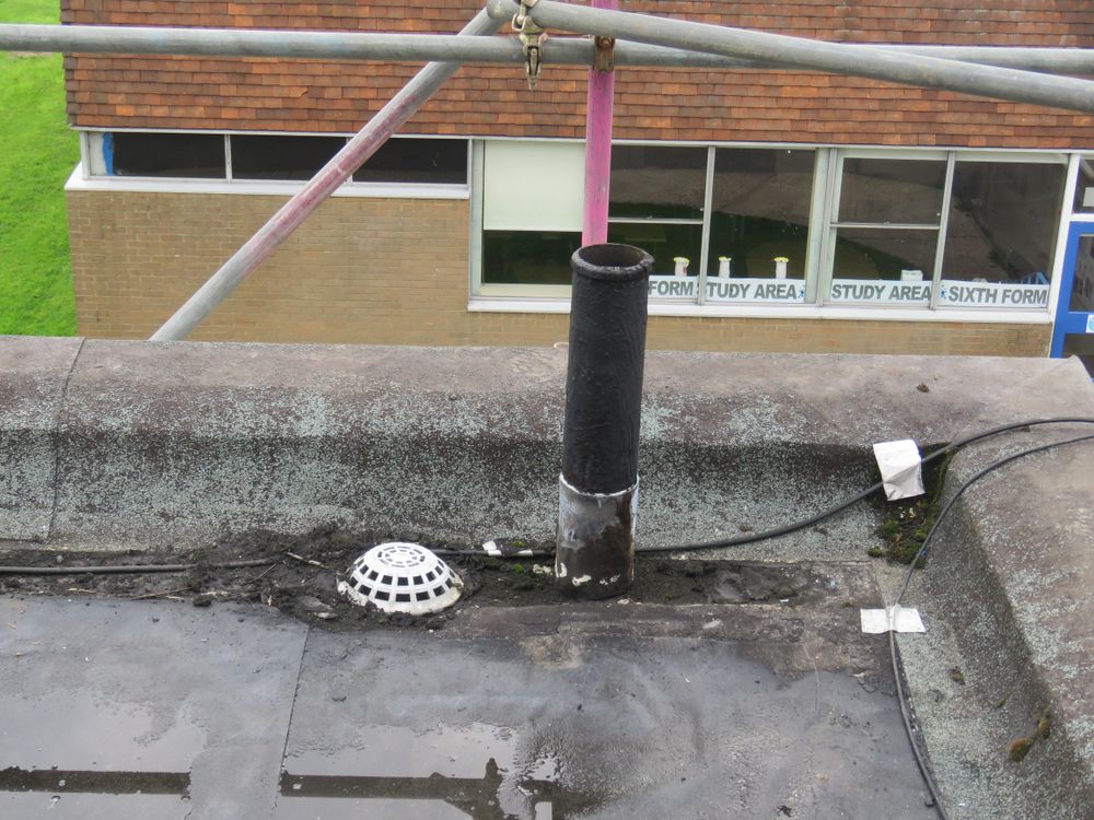 Daklekkage in Nijkerkerveen